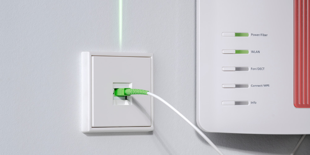 Die neuen Glasfaser-Anschlussdosen bei Elektroinstallationen Jürgen-Robert Turban in Nürnberg